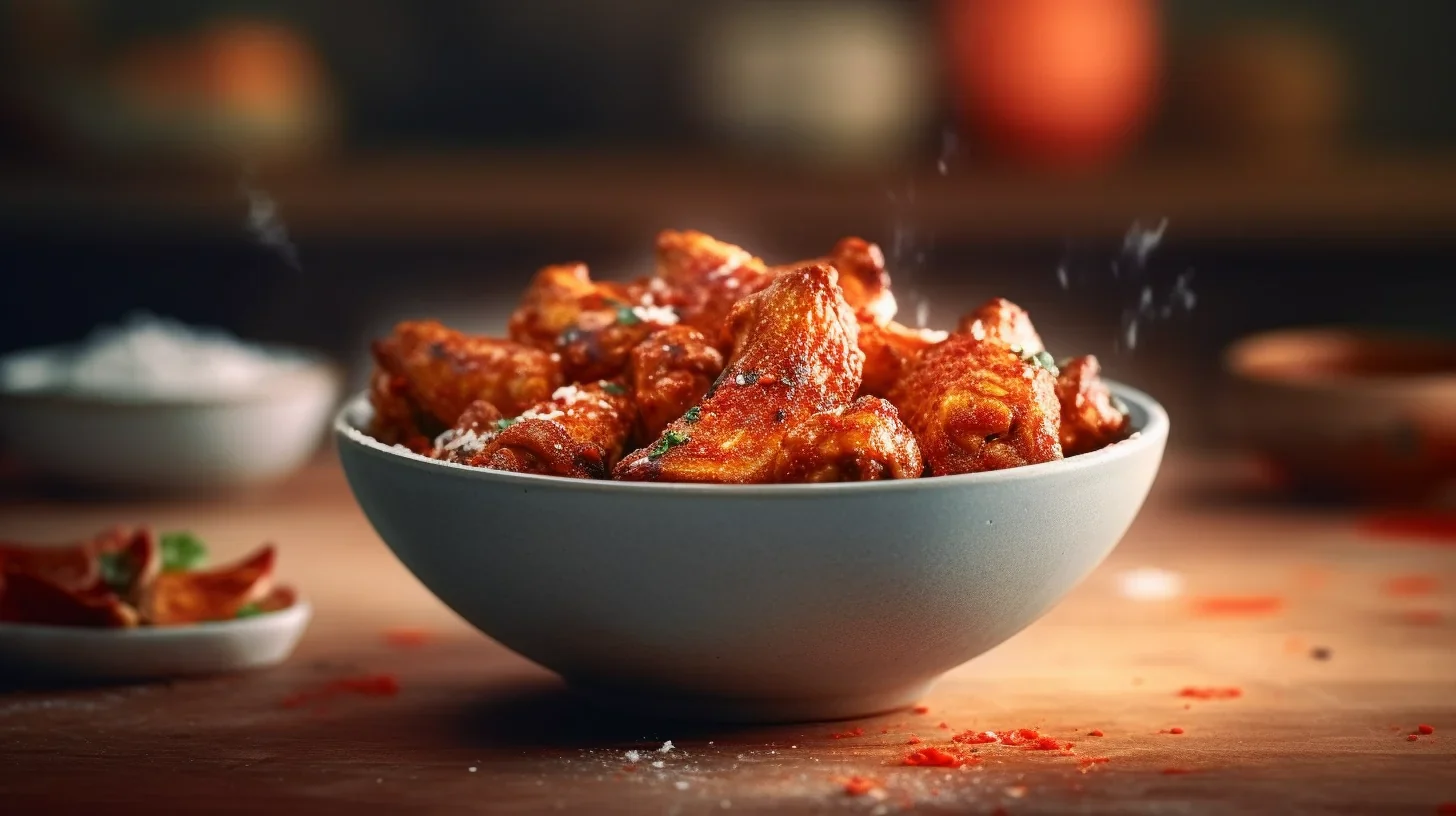 Savory Tandoori Seasoning Chicken Wings