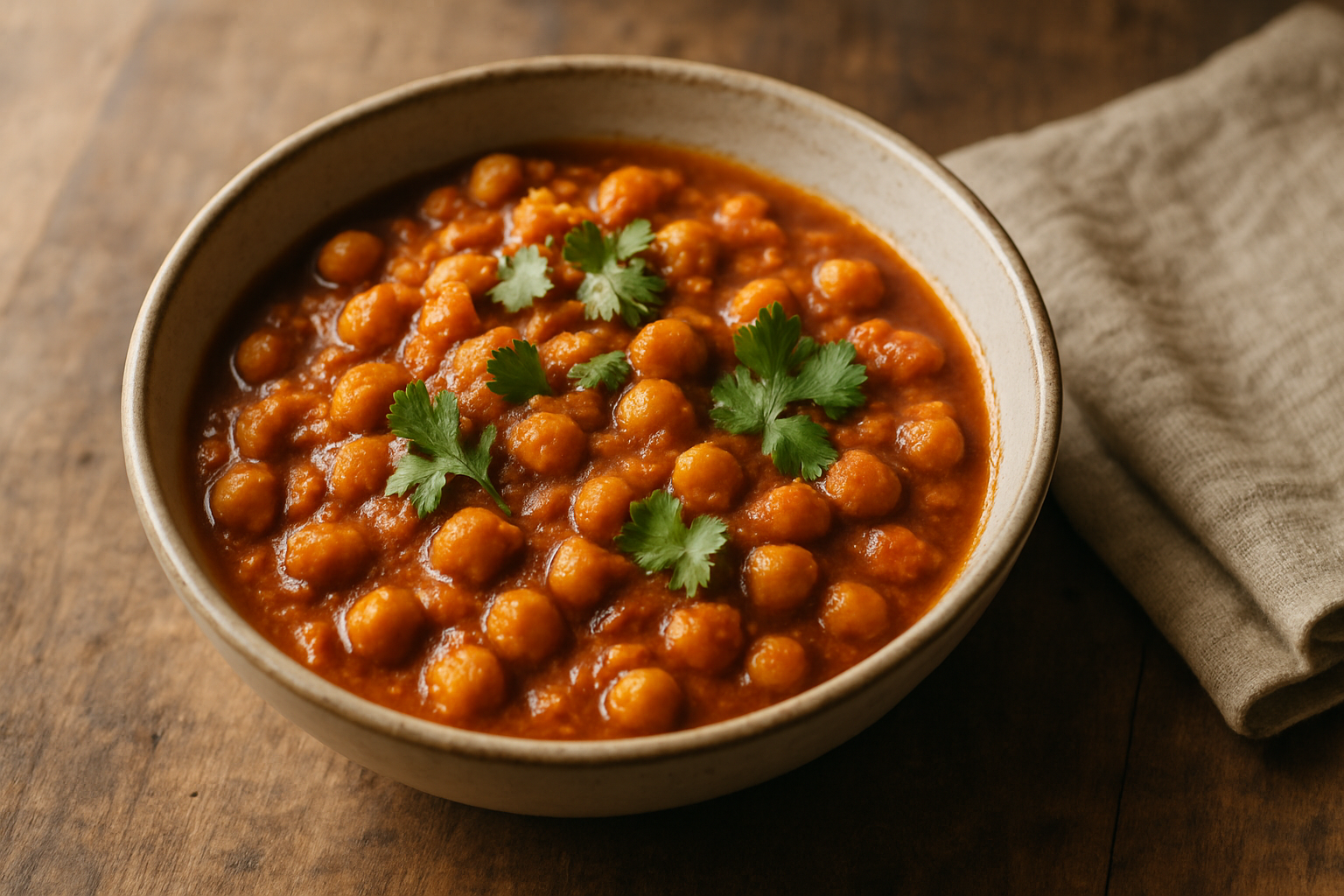 Chana Masala Recipe with Traditional Spice Blend