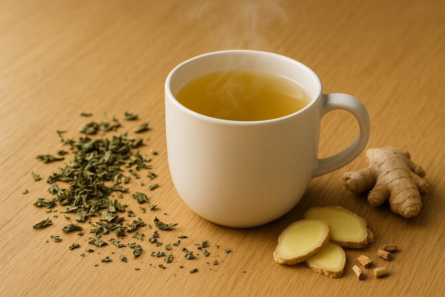 Immune Blend: Peppermint, Ginger, and Licorice Tea
